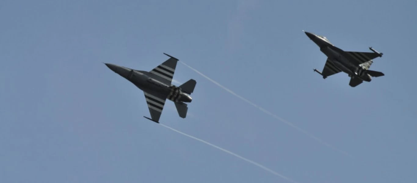 Τουρκικά F-16 πέταξαν πάνω από τους Ανθρωποφάγους